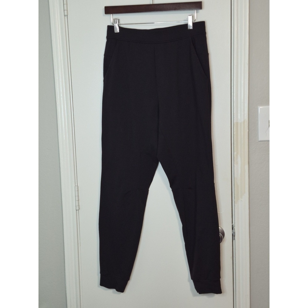 Lululemon Jogger Mens Small Black Athletic Pants Travel Lounge Gym Sweat Wicking